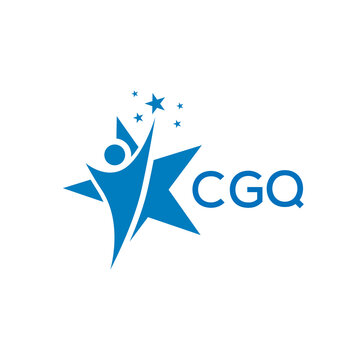 CGQ Letter logo white background .CGQ Business finance logo design vector image in illustrator .CGQ letter logo design for entrepreneur and business.
