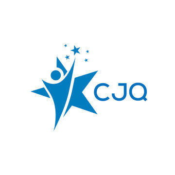 CJQ Letter logo white background .CJQ Business finance logo design vector image in illustrator .CJQ letter logo design for entrepreneur and business.

