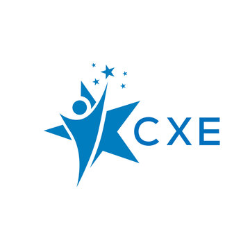 CXE Letter logo white background .CXE Business finance logo design vector image in illustrator .CXE letter logo design for entrepreneur and business.
