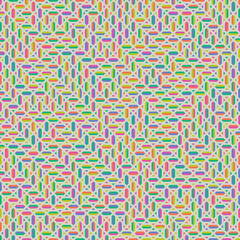 Color Rhombus tile tessellation pattern illustration