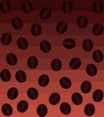 Simple gradient background of coffee, grain, brown, coffee, brick, dark red for products, advertising, postcards, presentations, chat dialog box, online chat survey to illustrate reactions. 