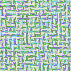 Color Rhombus tile tessellation pattern illustration