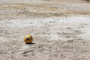 ball on the sand