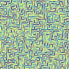 Color Rhombus tile tessellation pattern illustration