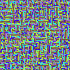 Color Rhombus tile tessellation pattern illustration