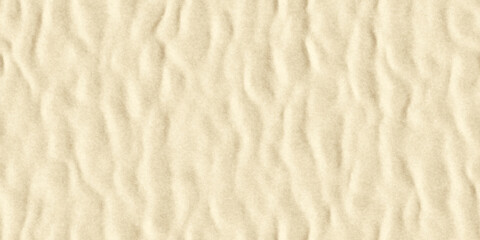 Seamless white sandy beach or desert sand dune ripples tileable texture. Light brown beige summer vacation backdrop or boho chic western theme repeat pattern background. High resolution 3D rendering.. - obrazy, fototapety, plakaty