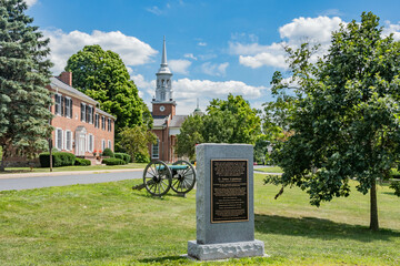 American Battlefield Trust Monument, Lutheran Theological Seminary, Gettysburg, Pennsylvania, USA