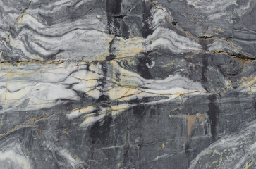 Fototapeta premium texture of black and white striped marble