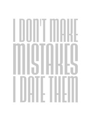 Date Mistakes Zitat Logo 