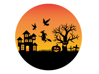 Halloween Spooky Background