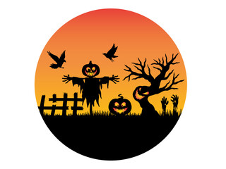 Halloween Spooky Background