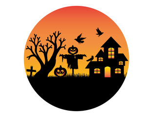 Halloween Spooky Background