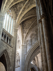 View Inside of St Andre cathedral Bordaux France