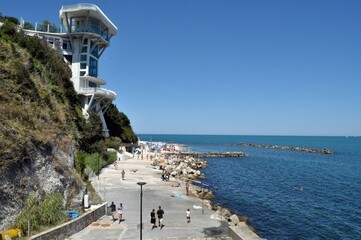 Ancona - Il Passetto - Ascensori