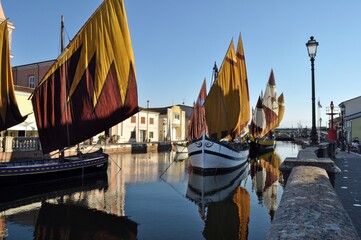 Cesenatico (Forlì Cesena) - Porto Canale Leonardesco con marineria storica