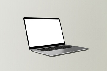 Laptop Screen Blank Mockup