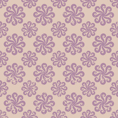 symbol of squid seamless pattern