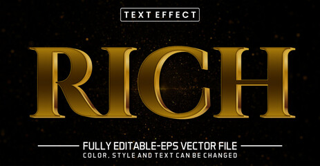 Rich Editable text effect - Rich text style theme.