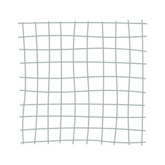 Abstract doodle grid line