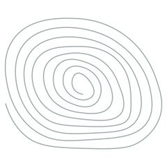 Abstract minimal line art