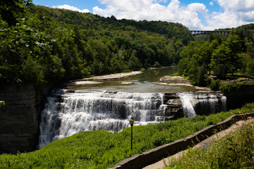 waterfall in the park