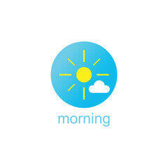 morning icon,usable for web vector symbol