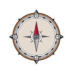 Vintage Compass Icon