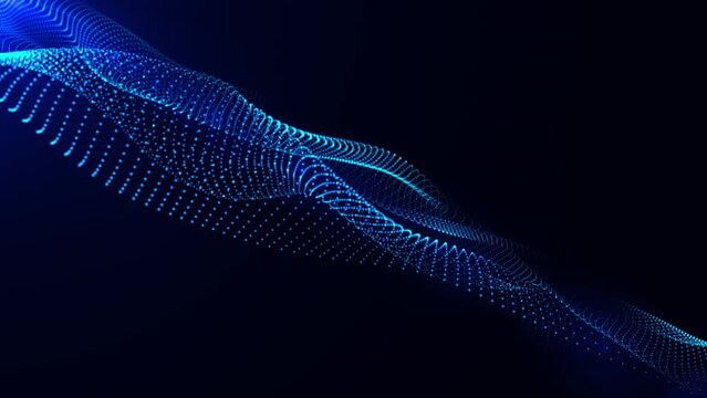 Beautiful technology abstract background apt for presentations,  technology openers or any suitable cinematic themes.