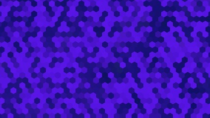 Futuristic and modern violet hex pixel background. Hex pixel pattern background. Suitable for presentation, template, poster, backdrop, book cover, flyer, social media, backdrop, etc.