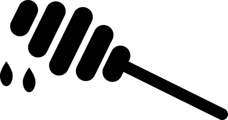  honey spa therapy icon on. Spa icon. Element relaxation and rest icon..eps