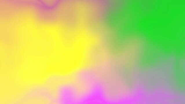 Soft liquid Psychedelic holographic rapunzel Color iridescent. Colorful gradient animation fluid. Modern Dynamic light vivid trendy color. Moving abstract blurred motion. Multicolor smooth transition