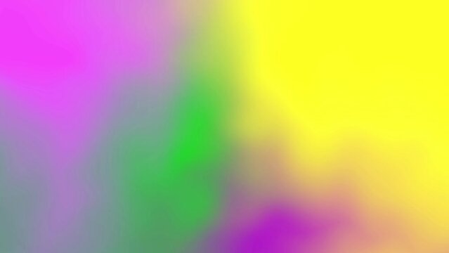 Soft liquid Psychedelic holographic rapunzel Color iridescent. Colorful gradient animation fluid. Modern Dynamic light vivid trendy color. Moving abstract blurred motion. Multicolor smooth transition