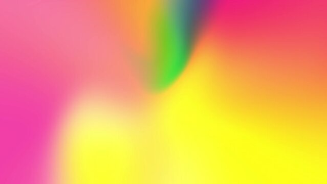 Soft liquid Psychedelic holographic rapunzel Color iridescent. Colorful gradient animation fluid. Modern Dynamic light vivid trendy color. Moving abstract blurred motion. Multicolor smooth transition