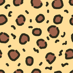 Seamless leopard pattern
