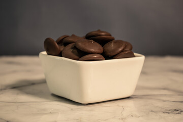 granos de chocolate para derretir