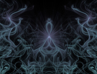 Imaginatory fractal abstract background Image