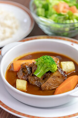 ビーフシチュー定食