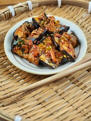 한국음식 매운 가지무침, 반찬