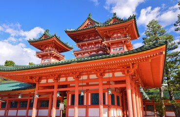 Naklejka premium 京都の神社 平安神宮
