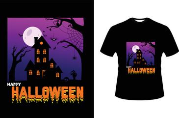 Halloween t shirt design print ready