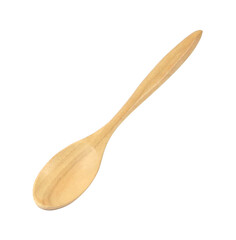 wooden spoon isolated on transparent background png file