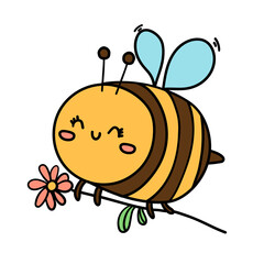Obraz premium cute bee
