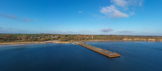 Luftbild Ostsee Wohlenberg Wohlenberger Wieck