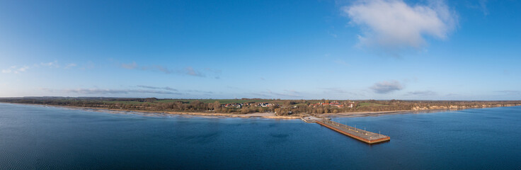 Luftbild Ostsee Wohlenberg Wohlenberger Wieck