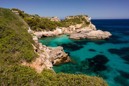 Cala s'Almunia, Santanyi, Mallorca, balearic islands, spain, europe