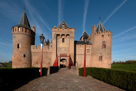 Muiderslot (1280) Muiden, Noord-Holland Province, The Netherlands