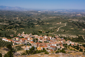 Fototapeta na wymiar olivos de Jaen, parque natural sierras de Cazorla, Segura y Las Villas, Jaen, Andalucia, Spain