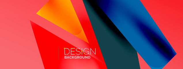 Background color abstract overlapping lines. Minimal composition vector illustration for wallpaper banner background or landing page