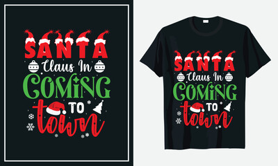 Christmas t-shirt design Vector