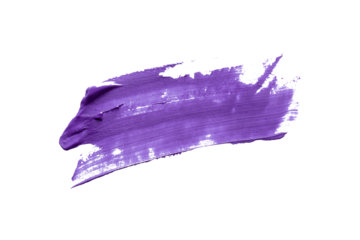 purple brush isolated on transparent background purple watercolor,png